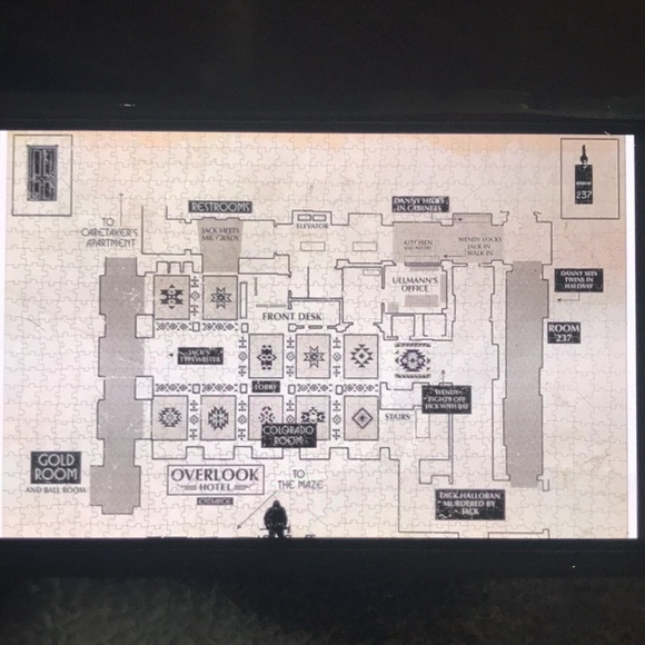 Paladone  THE SHINING 1000pc Puzzle 24 x 30” NEW SEALED - Picture 2 of 10